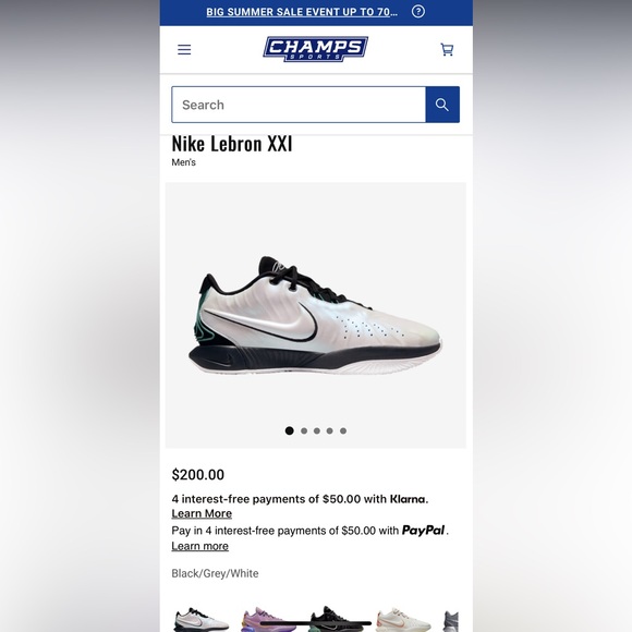 Nike Lebron XXI "Conchiolin" Basketball Shoes - Picture 7 of 7